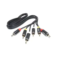 PHILIPS - Cable Rca De Audio Y Video Stereo 12m