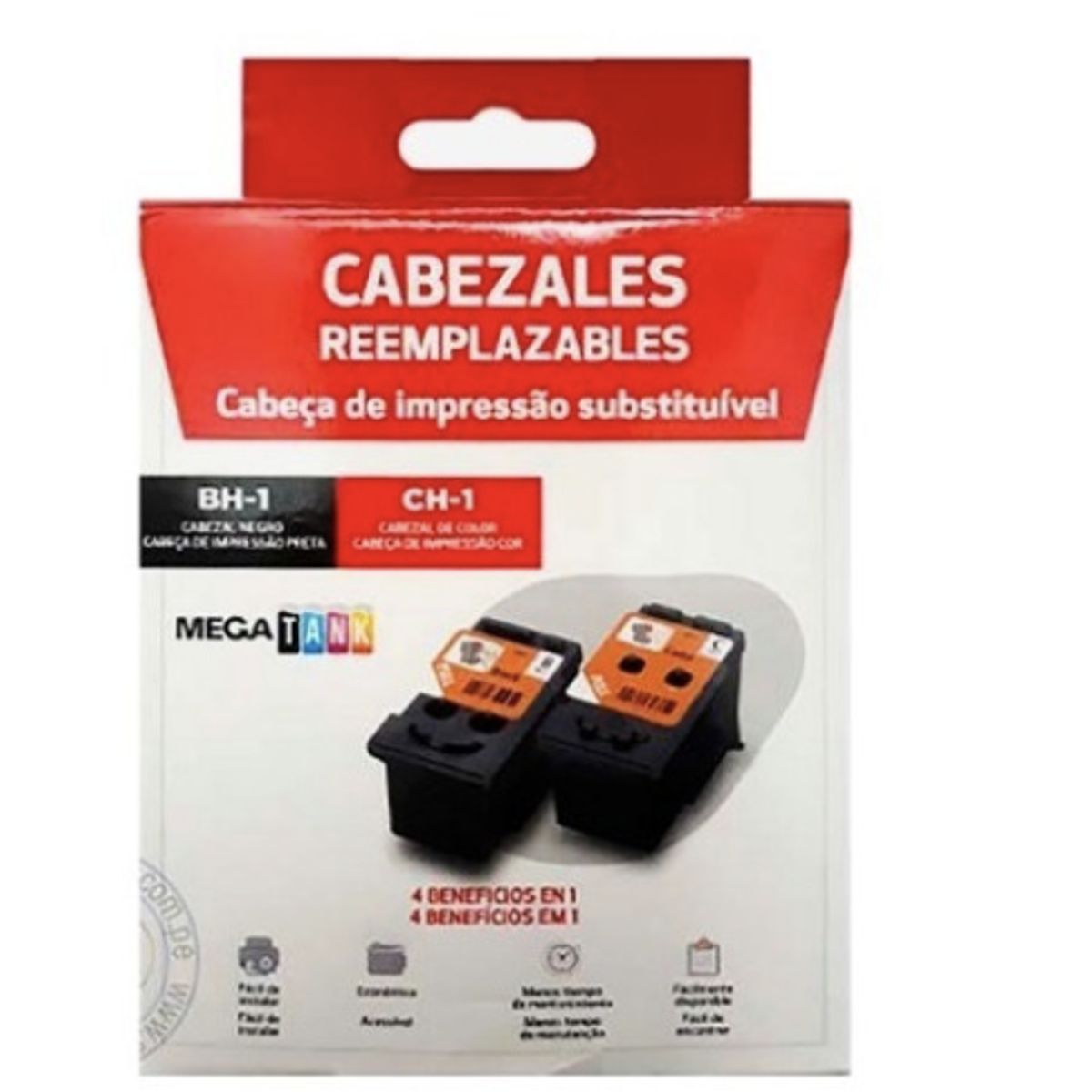 CANON - Pack Cabezales Canon Bh-1 Negro Ch-1 Color G1100 G2100 G3110 G4100