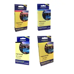 GENERICO - Pack 4 Cartuchos Tintas Alternativas 206 Xp2101 Epson