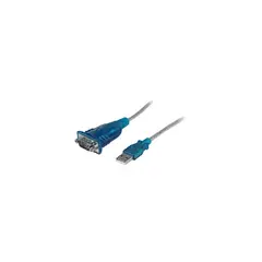 STARTECH - Cable Adaptador USB a Serial RS232 1x DB9 - Azul