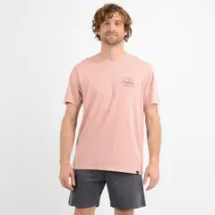 O'NEILL - POLERA MANGA CORTA RIP ROSADO