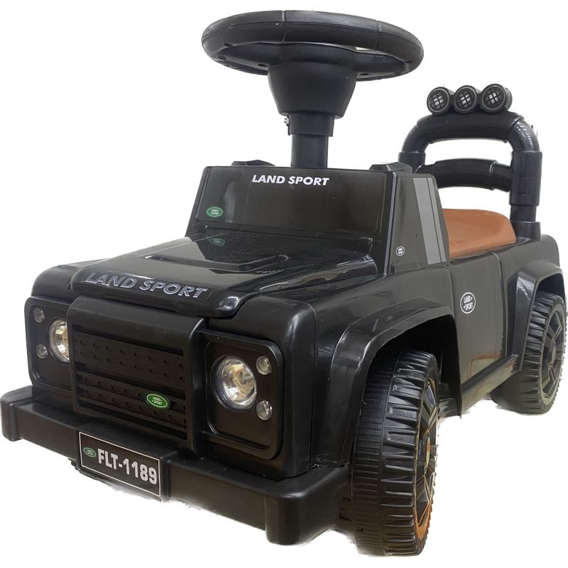 JUGUETON - Correpasillos Land Rover Luces y Sonidos Negro
