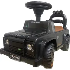 JUGUETON - Correpasillos Land Rover Luces y Sonidos Negro