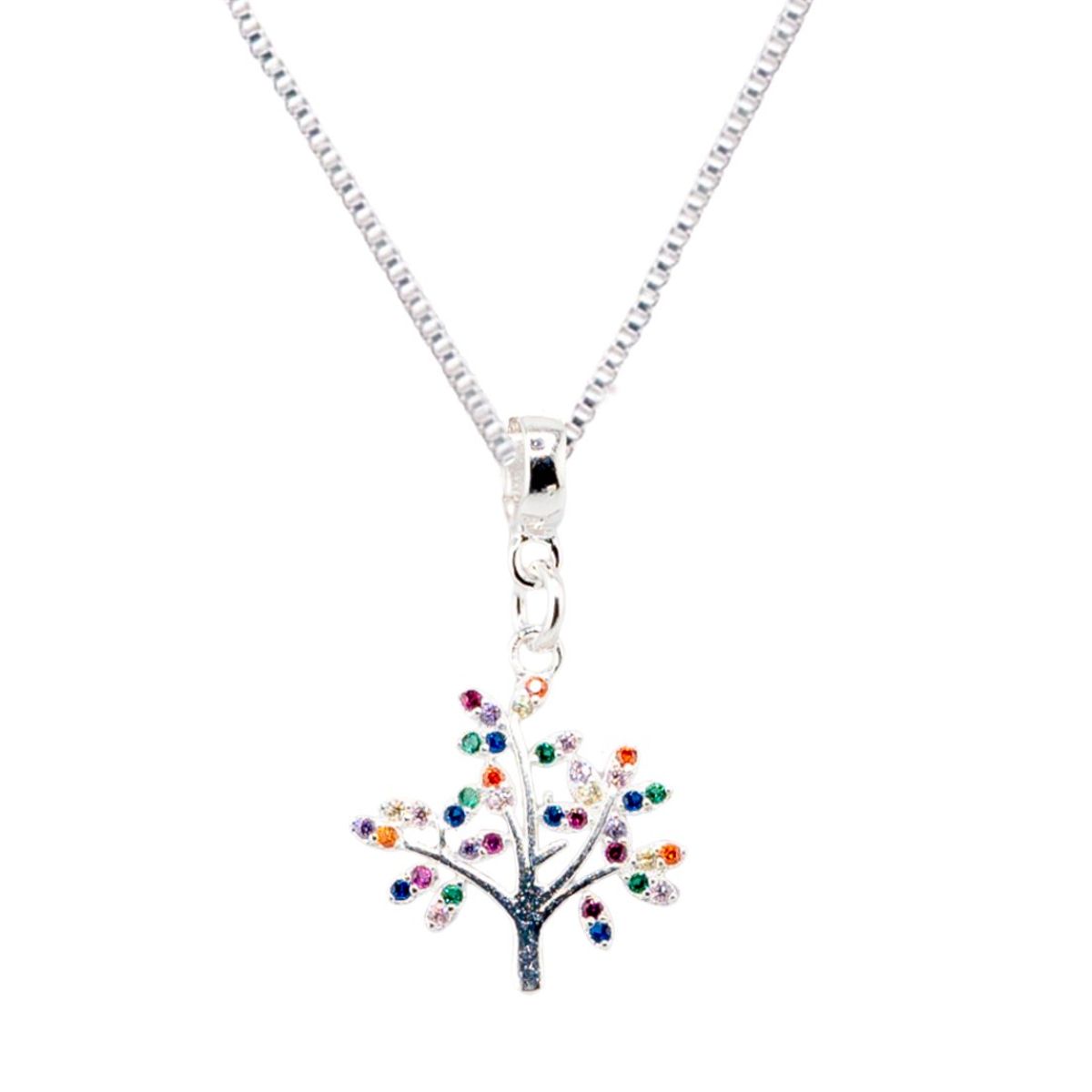 JOYAS MONTERO - Collar Armonia Baño de Oro Blanco