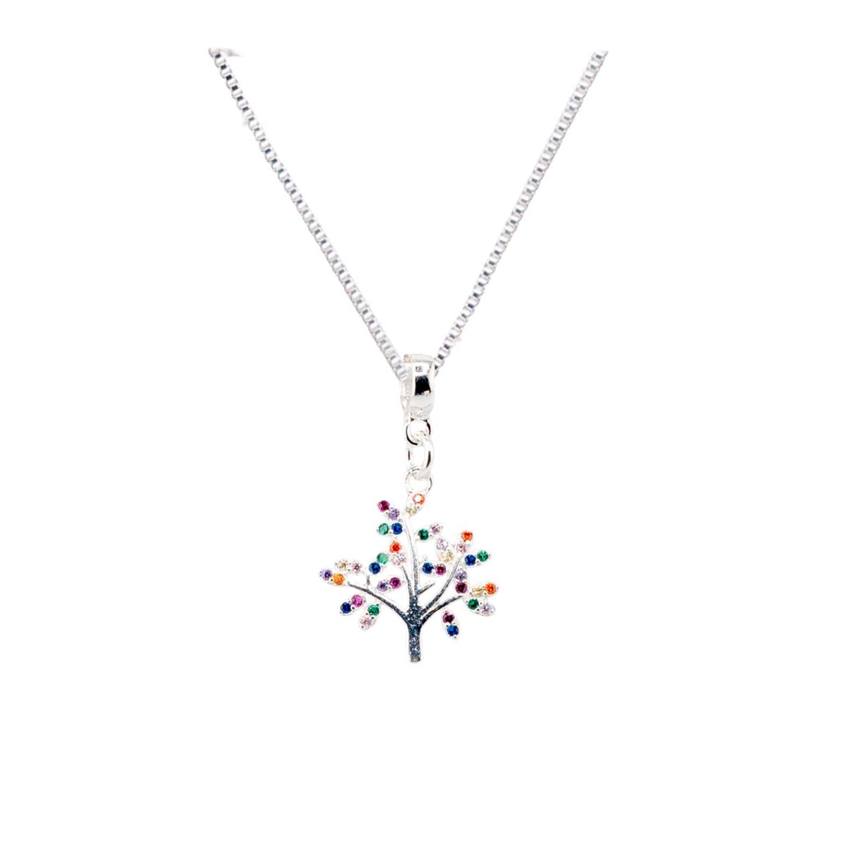 JOYAS MONTERO - Collar Armonia Baño de Oro Blanco