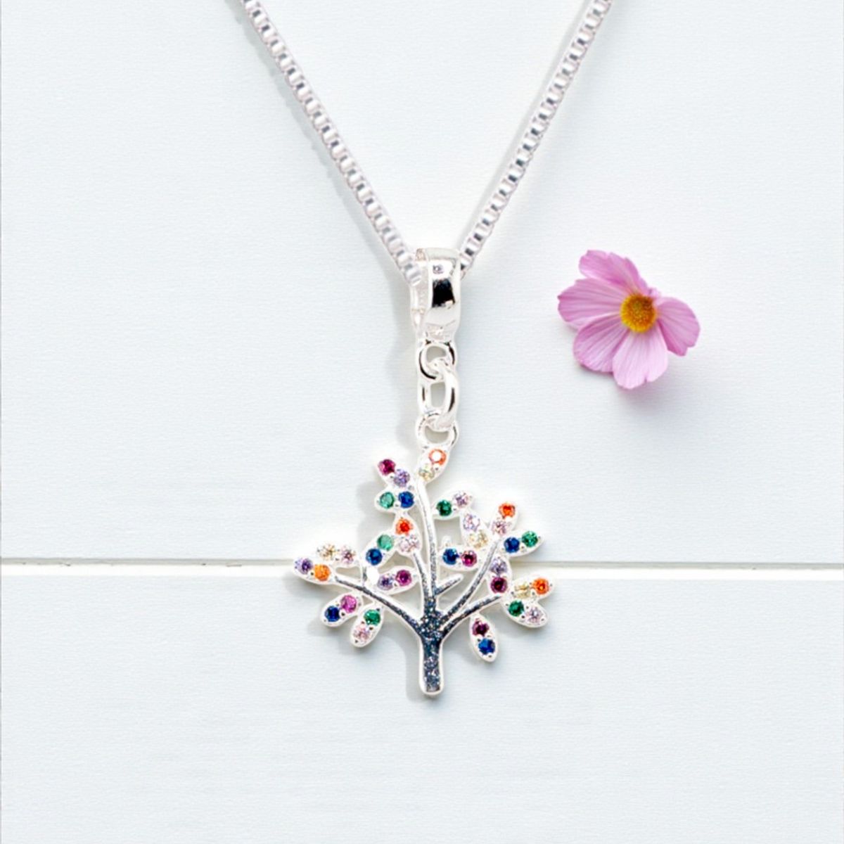 JOYAS MONTERO - Collar Armonia Baño de Oro Blanco