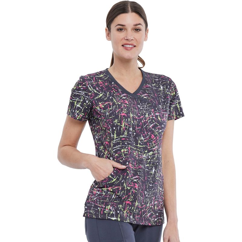 CHEROKEE - TOP ESTAMPADO MUJER CHEROKEE INFINITY CK608 FMSC