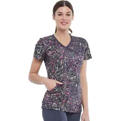 CHEROKEE - TOP ESTAMPADO MUJER INFINITY CK608 FMSC