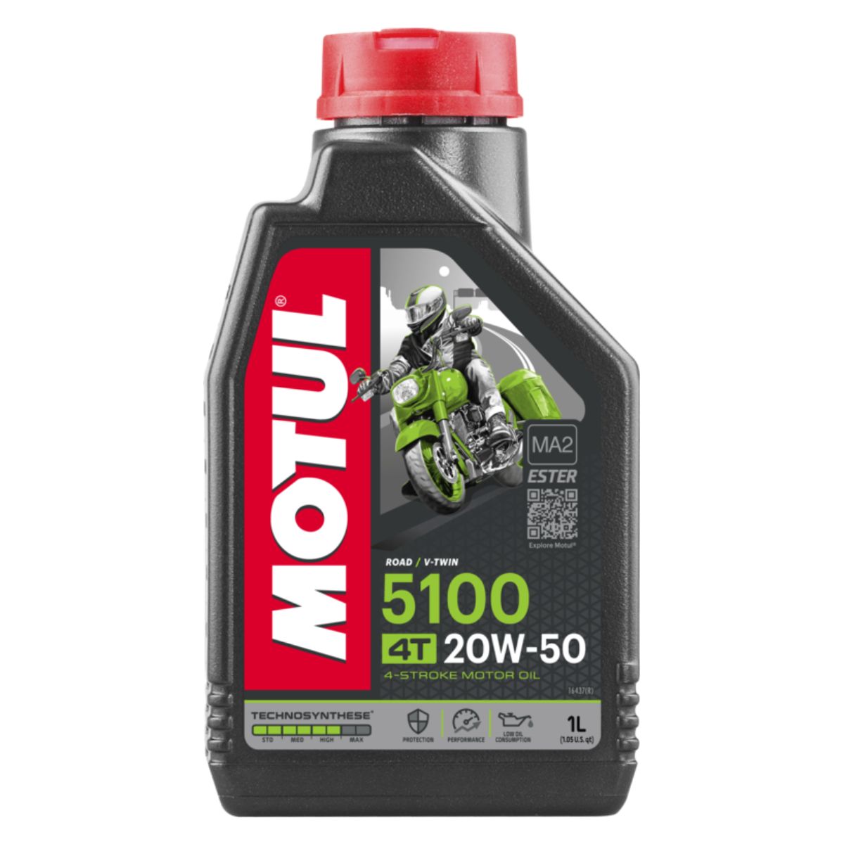 GENERICO - Aceite 20w50 5100 Sintetico Motul 1 Litro