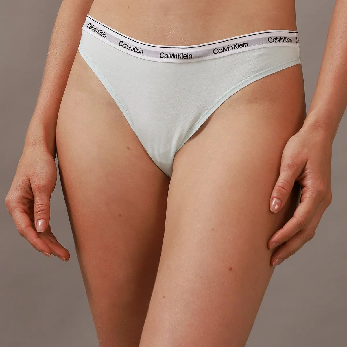 CALVIN KLEIN - Colaless Modern Logo Verde Calvin Klein