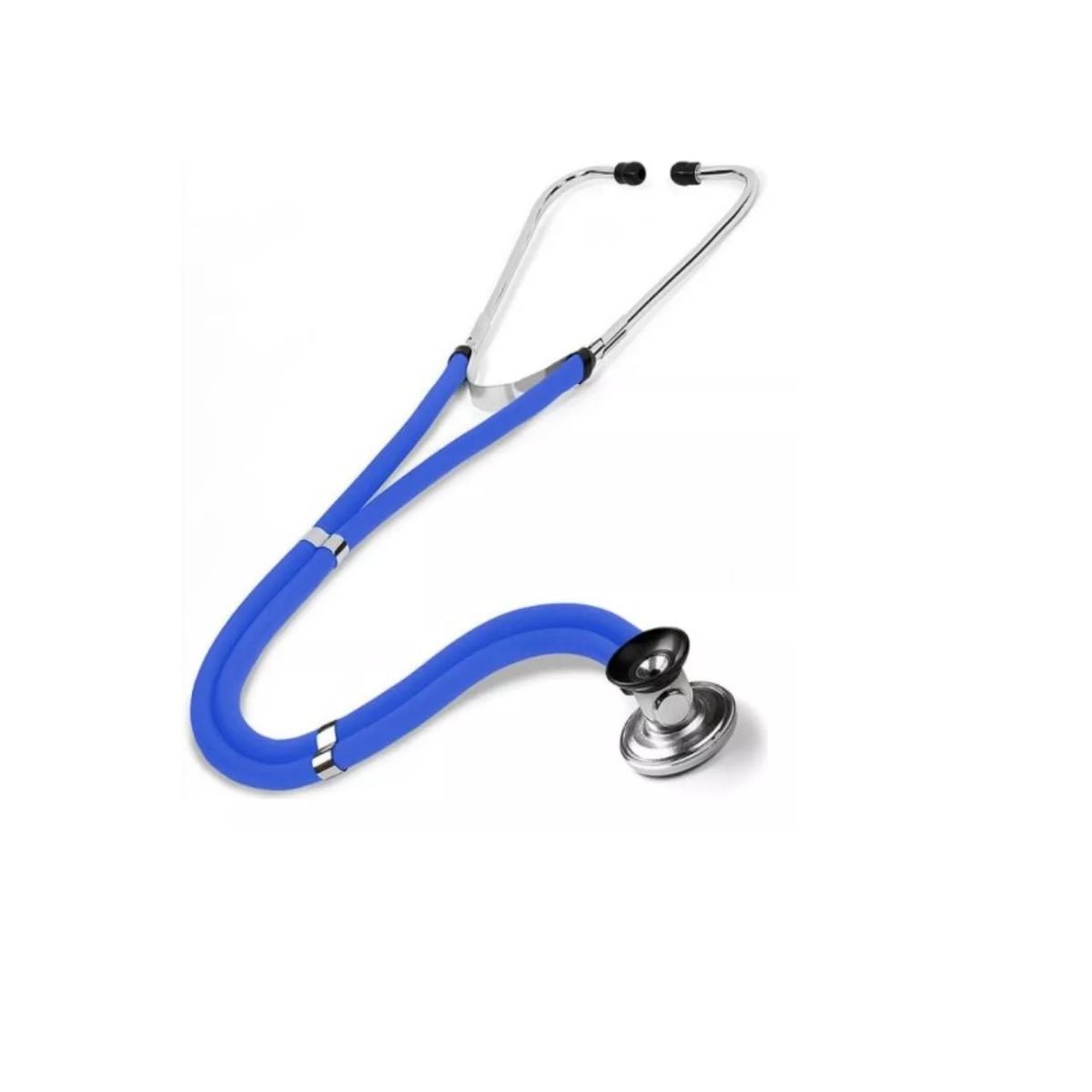 GENERICO - Estetoscopio Fonendoscopio Doble Manguera Tipo Rappaport Azul