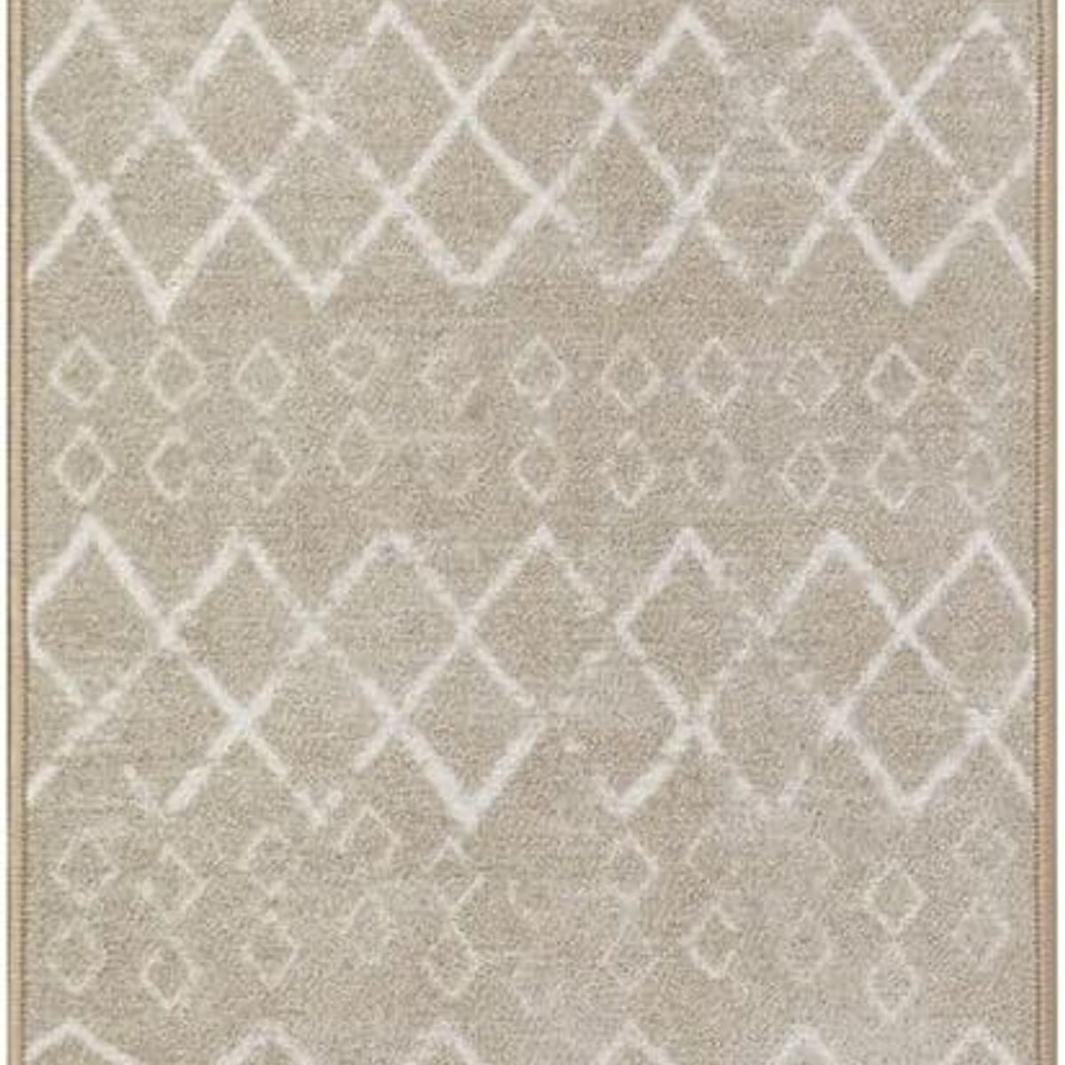 MROTTO - Alfombra de Pasillo 60 x 305 cm Antideslizante Beige Con Goma