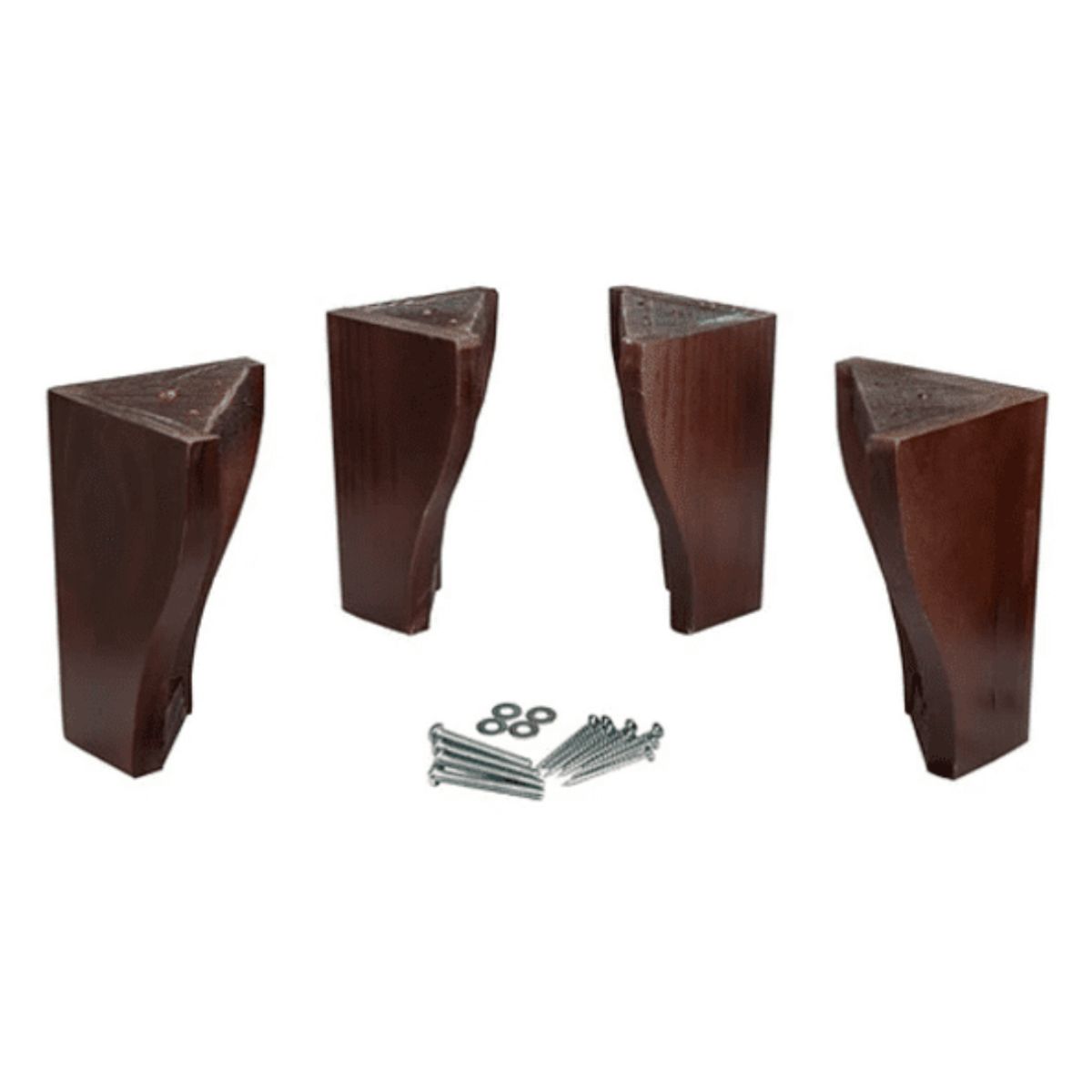 BLOCCARE - Cama Tradicional King + Colchon Premium CIC / Patas De Madera 19.5 cm