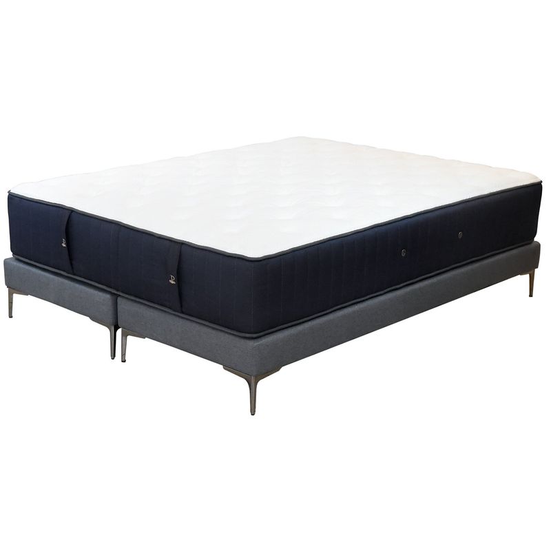 BLOCCARE - Cama Tradicional Super King + Colchon Premium / Patas De Metal 15 cm
