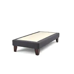 IMPORTCLICK - Base Cama Europea 1 Plaza 90x200 CM Gris Lino - Gris