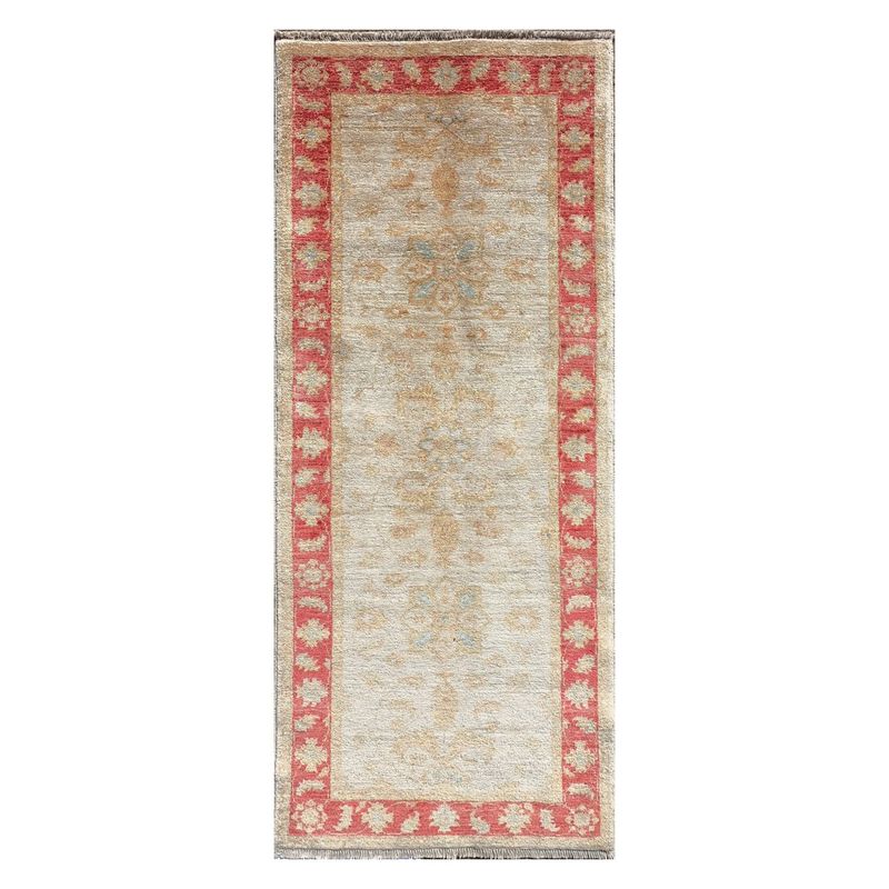 CONSORCIO PERSA - Alfombra Persa Clásica de Lana, Farahan 2.00 x 0.80 mts..