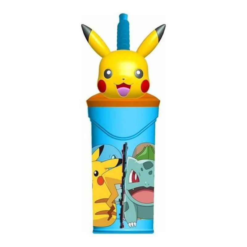 GENERICO - Botella Pokémon Figura 3D