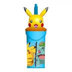 GENERICO - Botella Pokémon Figura 3D