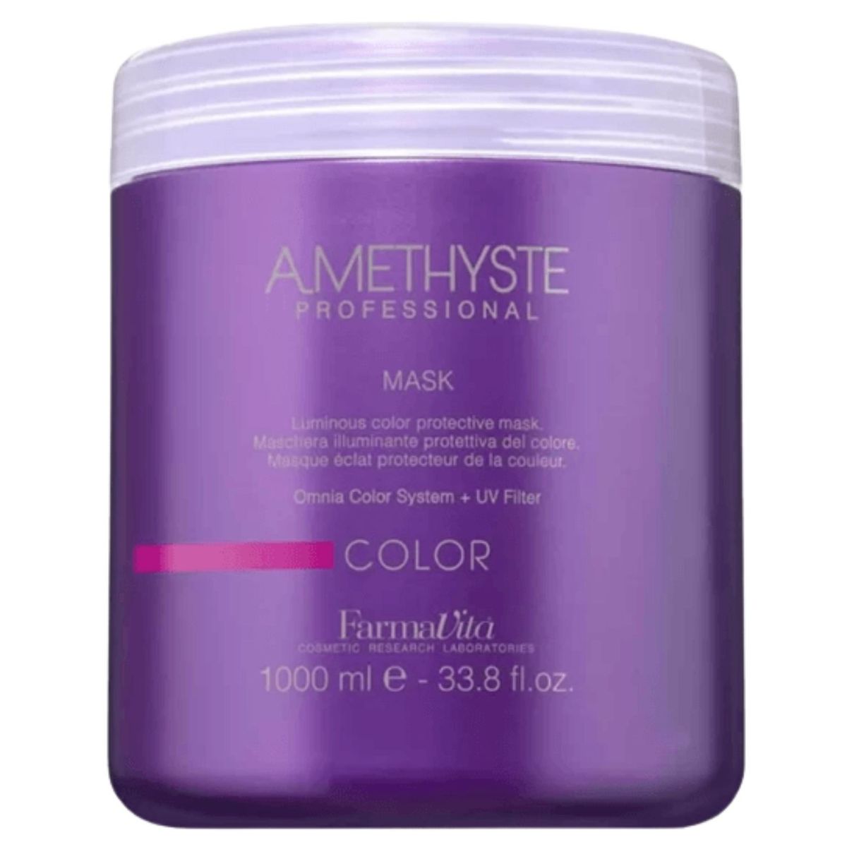 FARMAVITA - Mascara Color Amethyste 1000ml Farmavita Protectora de Color Brillo