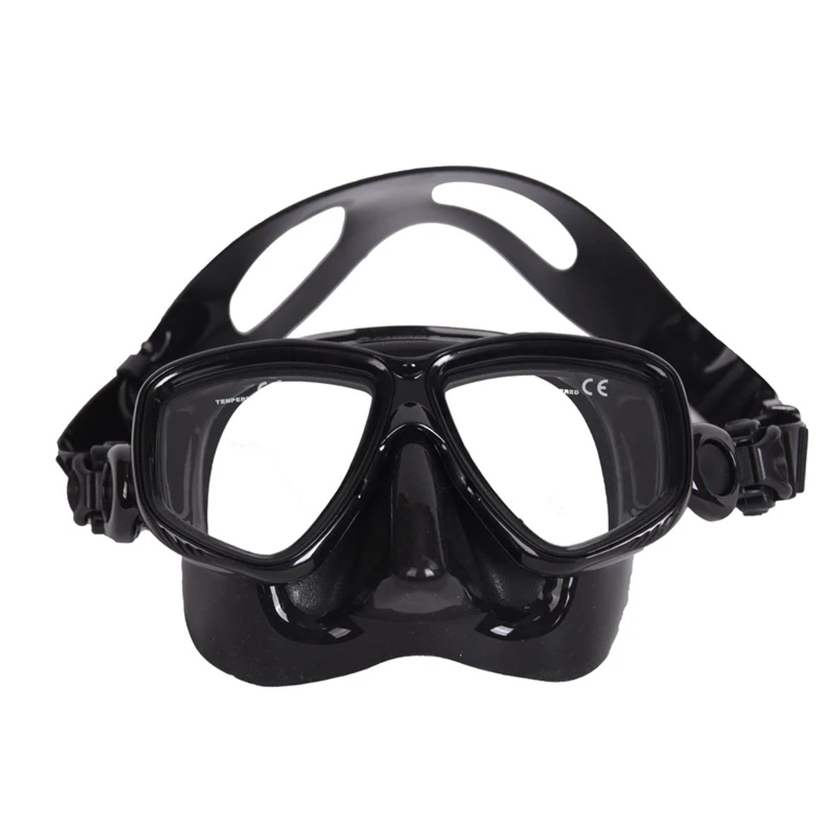 CABOSUB - Máscara de Buceo y Snorkeling Modelo Mira - Negra