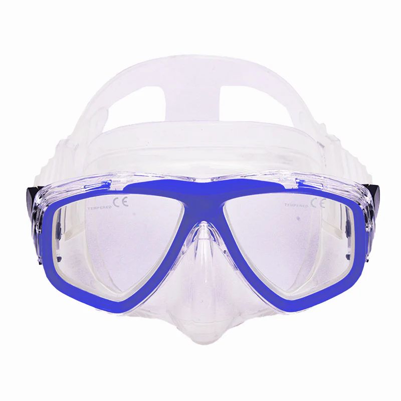 CABOSUB - Máscara de Buceo y Snorkeling Modelo Mira - Azul