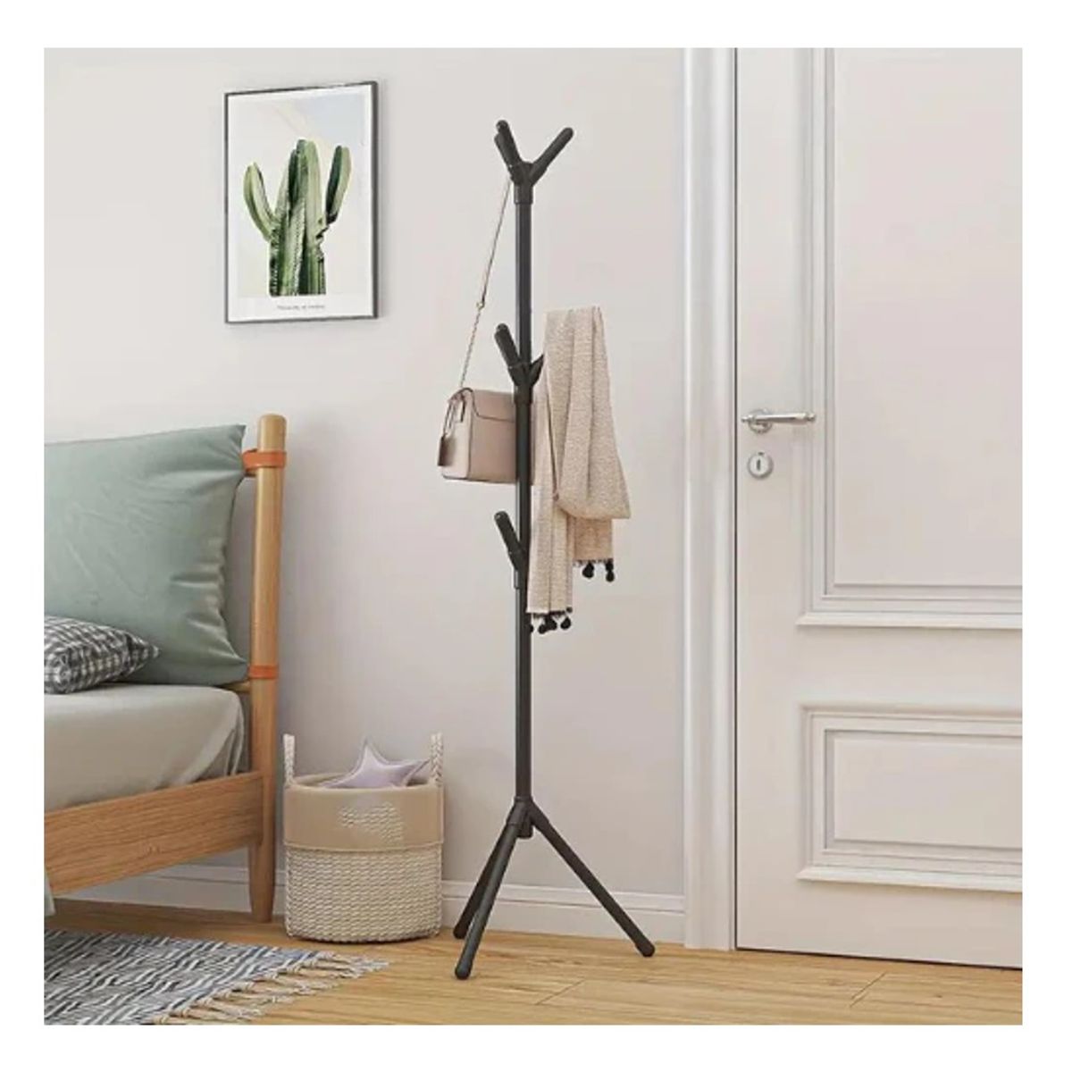 GENERICO - Perchero De Pie Colgador Ropa Accesorios