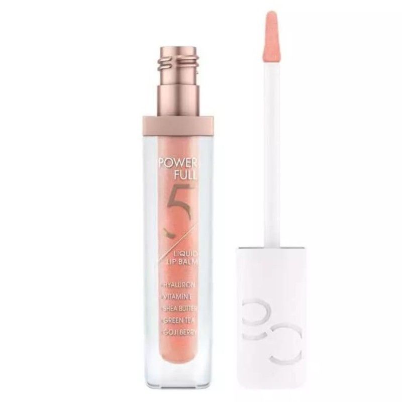 CATRICE - Balsamo Labial Liquido con Acido Hyaluronico Powe Full 5 Catrice - 020 Pearly Peach