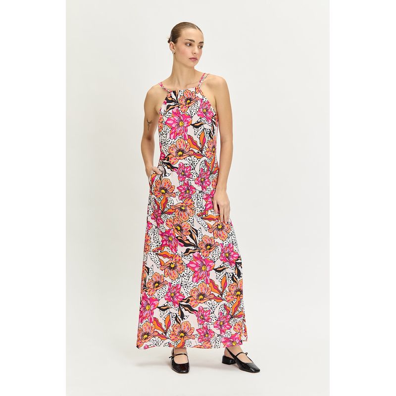 IO - Vestido Fantasia fucsia iO