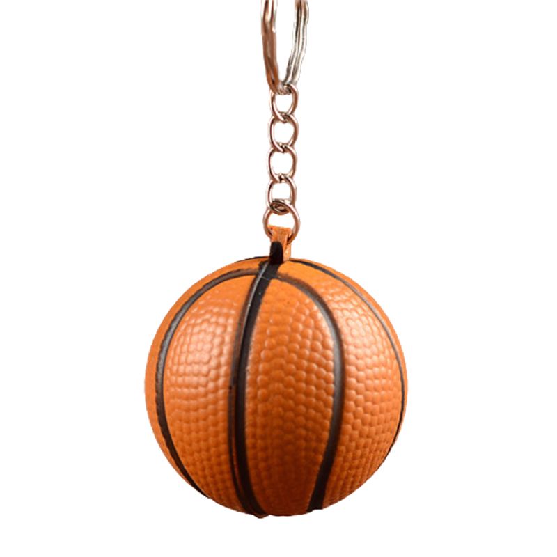 GENERICO - Llavero Balón Basketball goma eva