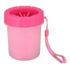 GENERICO - Limpiador De Patas Silicona Manual De Mascota Fucsia