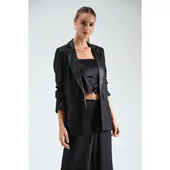 IO - Blazer Liso Negro