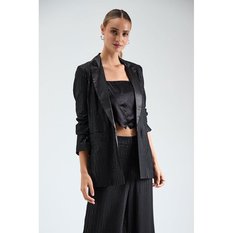IO - Blazer Negro Mujer Io