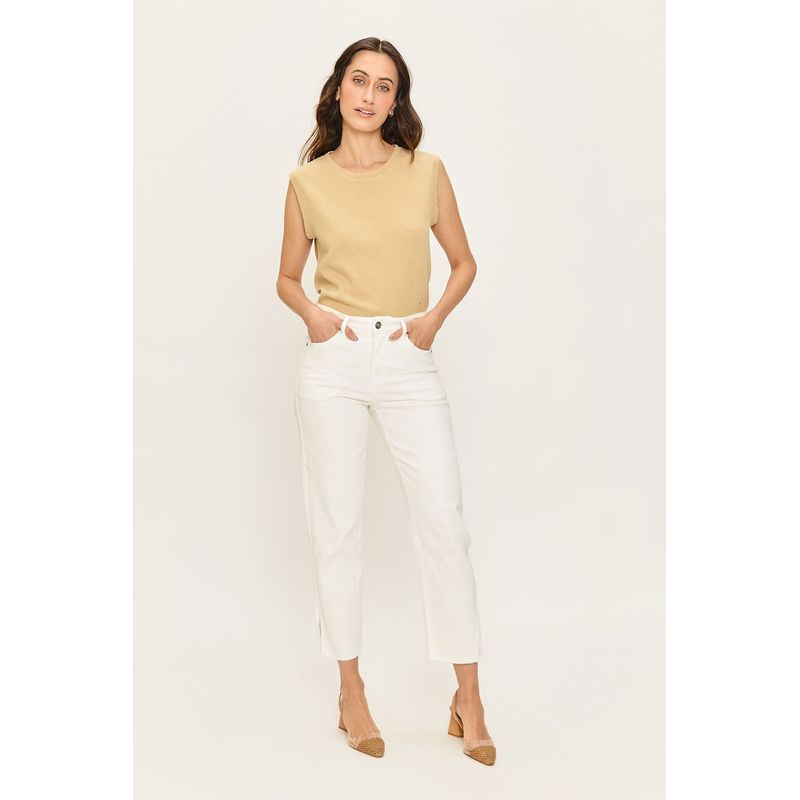 ASH - Jeans Straight Crudo Mujer Ash