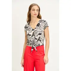 IO - Blusa Fantasia Beige