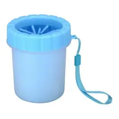 GENERICO - Limpiador De Patas Silicona Manual De Mascota Celeste