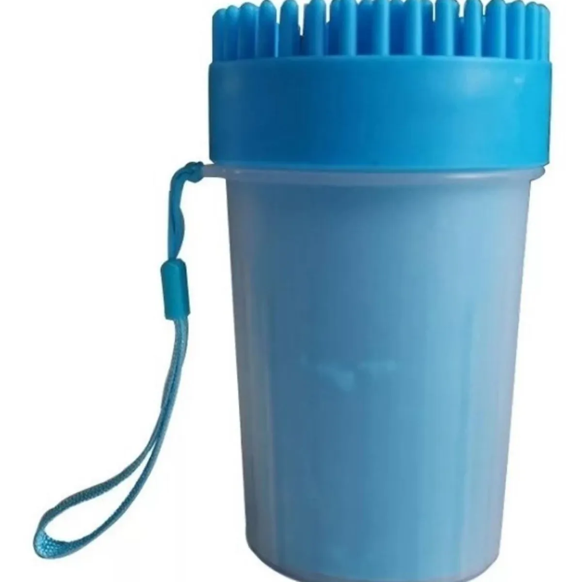 GENERICO - Limpiador De Patas Silicona Manual De Mascota Celeste