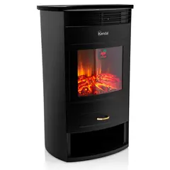 KENDAL - Calefactor Estufa Chimenea LED Negro KCE-2120L Kendal.