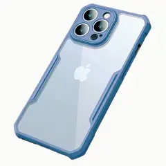 XUNDD - Carcasa Military Grade Para iPhone 13 Pro Max -Borde Azul