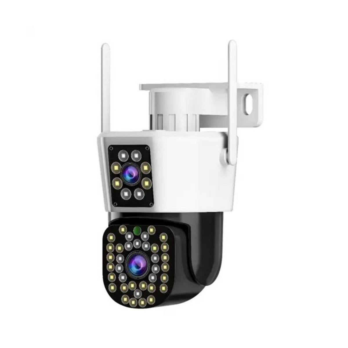 IRM - Camara De Seguridad Doble Con Wifi Vision Nocturna