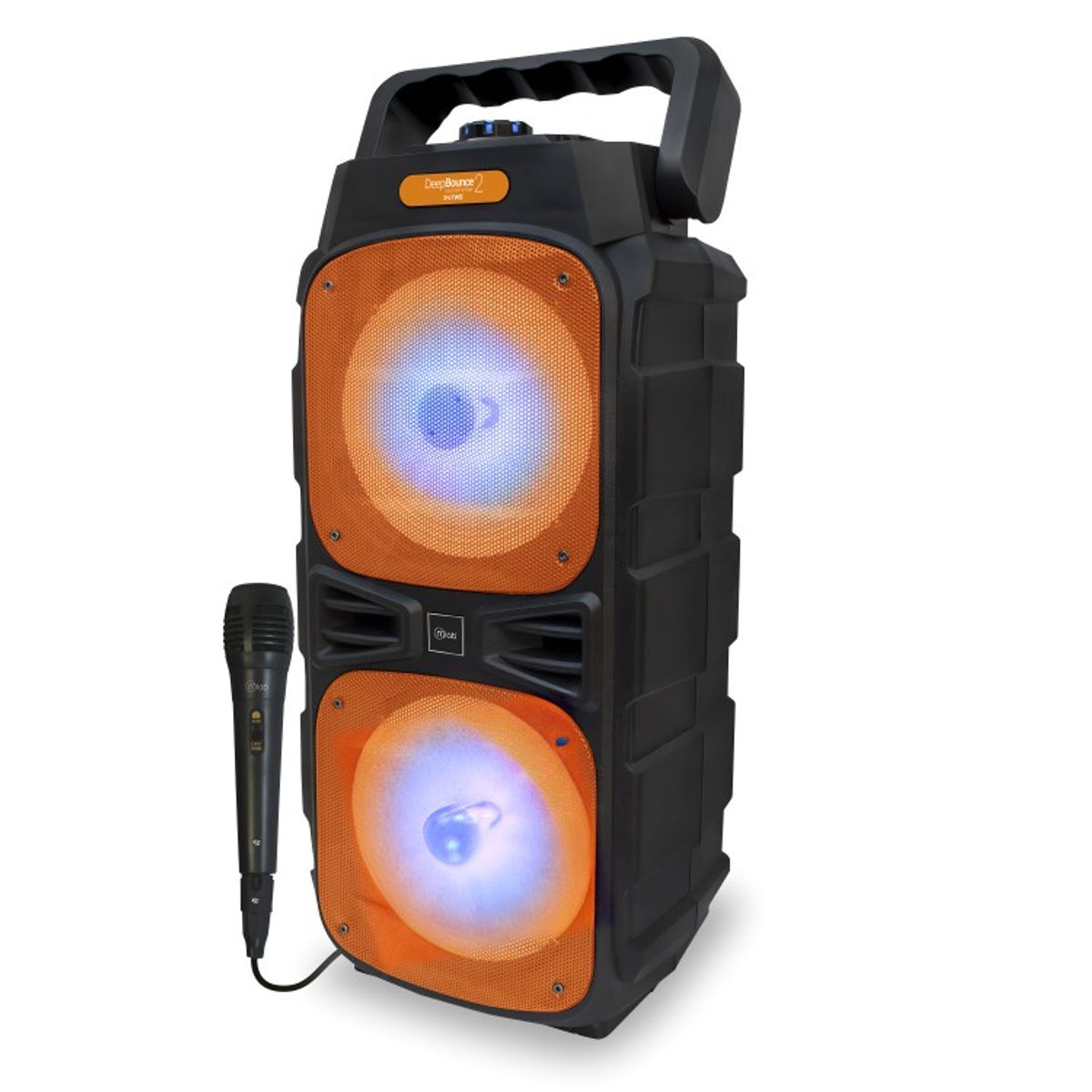 MICROLAB - Parlante Karaoke + Micrófono Deep Bounce 2  8904