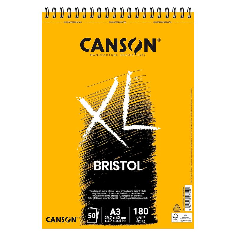 CANSON - Croquera Canson XL Bristol A3