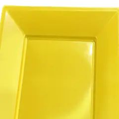GENERICO - BANDEJA RECTANGULAR GRANDE AMARILLO X3 UNI