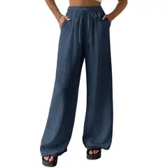 BLWOENS - Pantalón Mujer - Azul