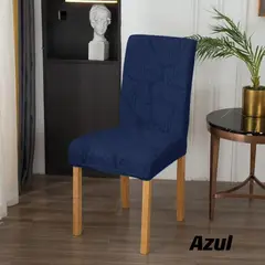 GENERICO - Fundas para silla de comedor diseño hojas 6 unidades