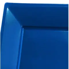 GENERICO - BANDEJA RECTANGULAR GRANDE AZUL X3 UNI