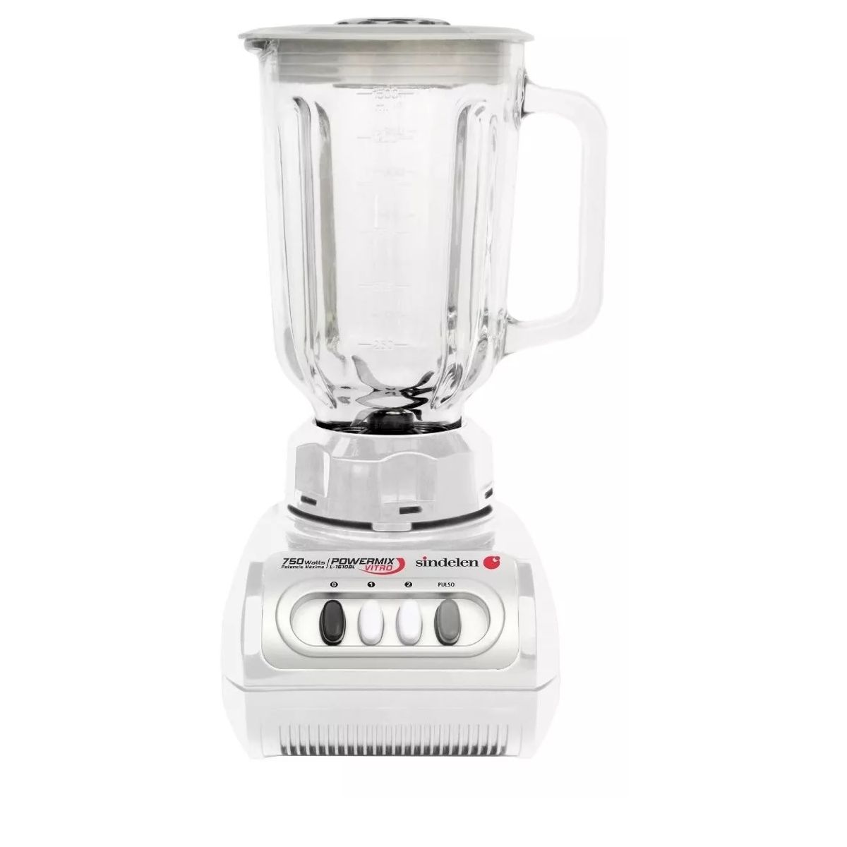 Licuadora Sindelen Jarro De Vidrio 1 1/2 lts Color Blanco 750w, marca SINDELEN - Foto Principal