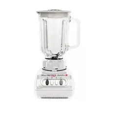 SINDELEN - Licuadora Jarro De Vidrio 1 1/2 lts Color Blanco 750w