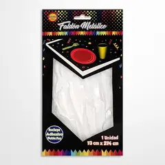 GENERICO - FALDON MESA PASTEL 2.74 MT X 73 CM BLANCO X1 UNI