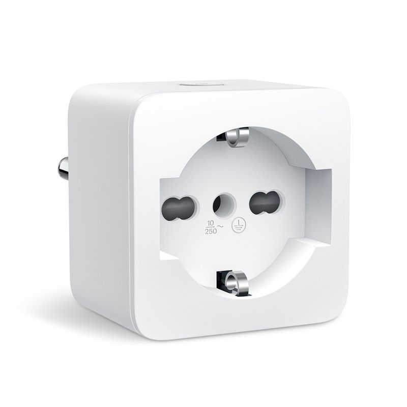 TP LINK - Mini Enchufe Nacional inteligente Tapo Wi-Fi 2300W Alexa Google