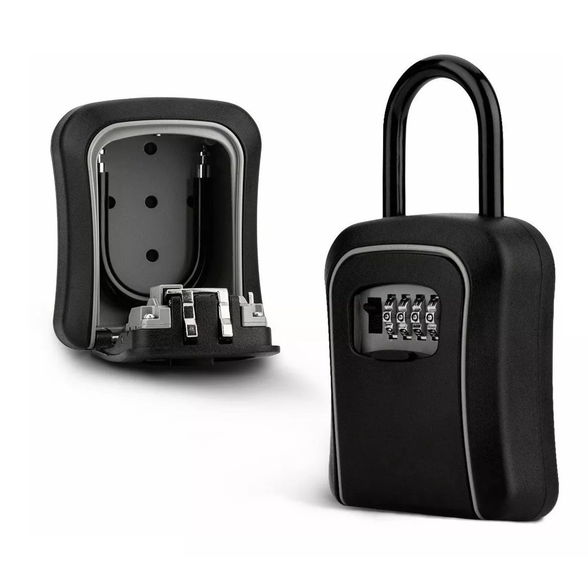 KUANGYE - Caja Seguridad Porta Llave Candado Clave Para Muro Colgador